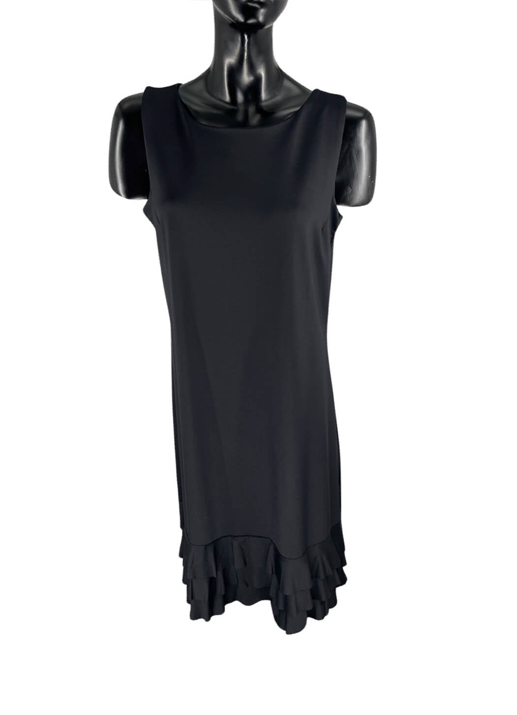 Lulu B Sleeveless Ruffle Dress - Black Lulu B Sleeveless Ruffle Dress - Black