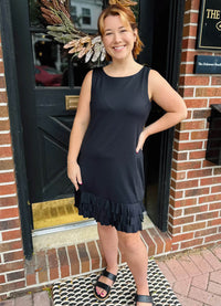 Lulu B Sleeveless Ruffle Dress