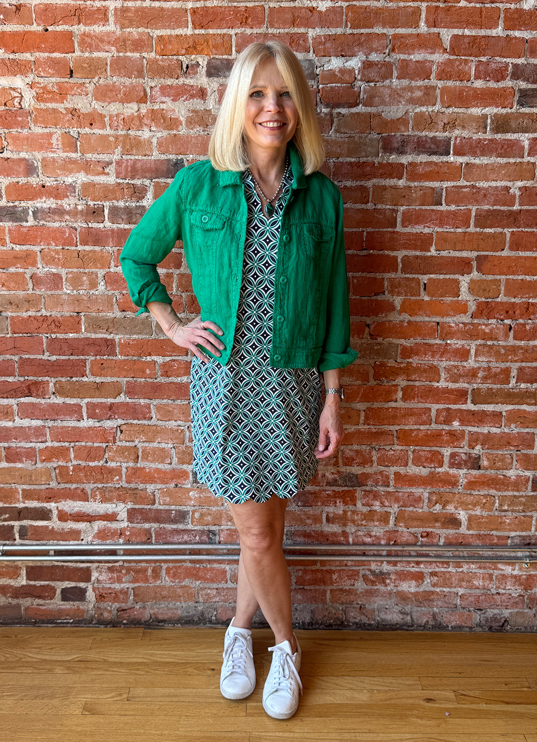 Lulu B Scallop Edge Dress