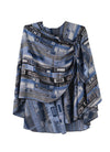 Rapti Fashion Reversible Cashmere Buckle Shawl
