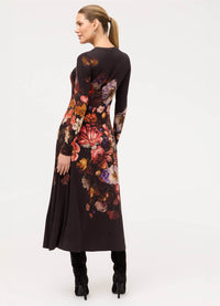 Johnny Was Janie Long Sleeve Midi Dress