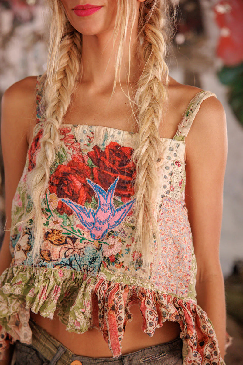 Magnolia Pearl Patchwork Catalina Tank
