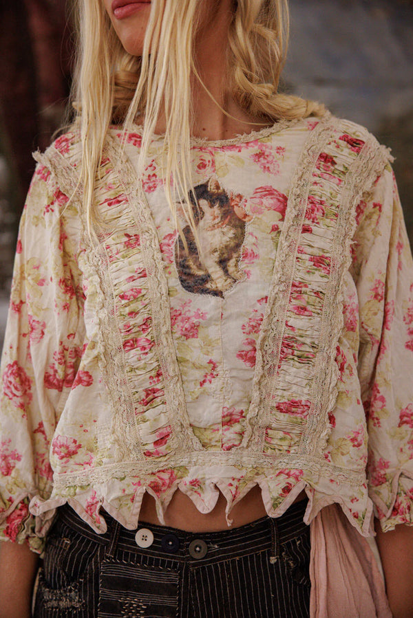 Magnolia Pearl Kitty Hyacinth Blouse