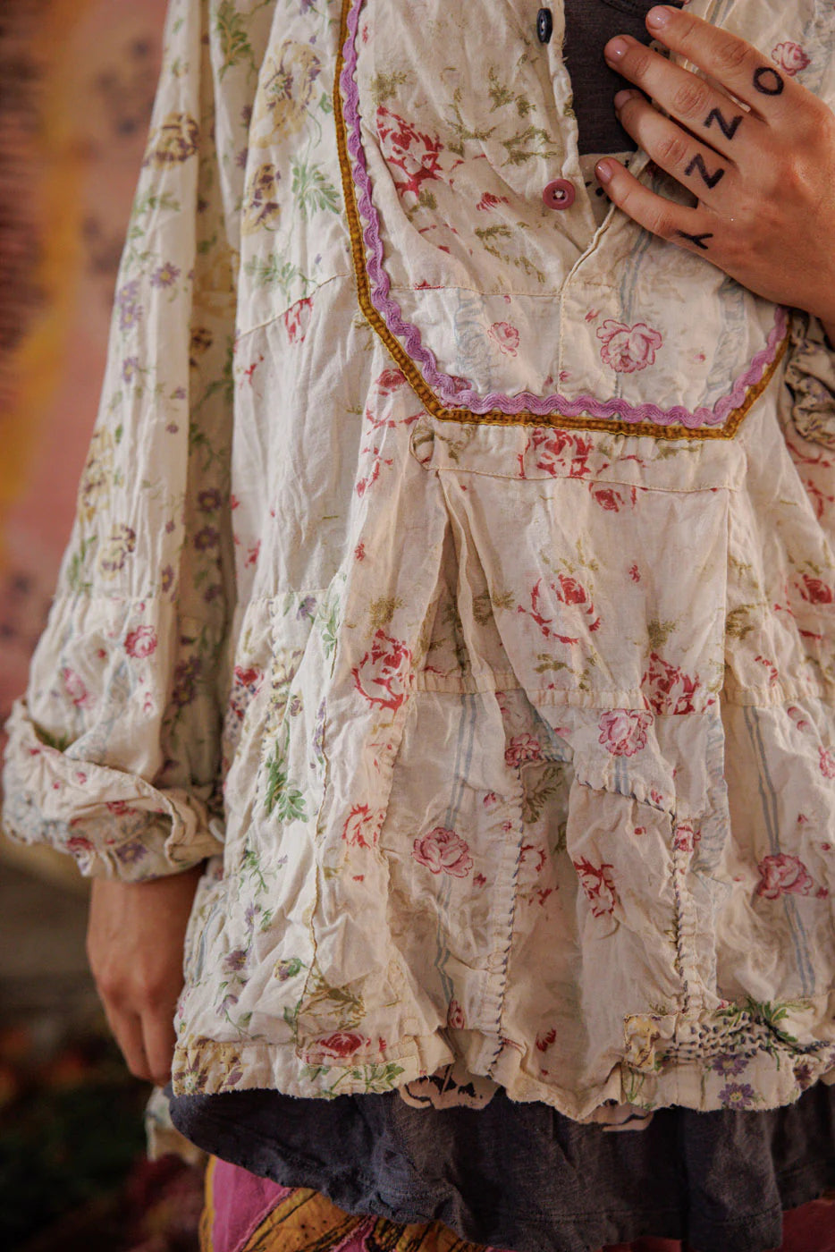 Magnolia Pearl Ric Rac Prairie Shirt