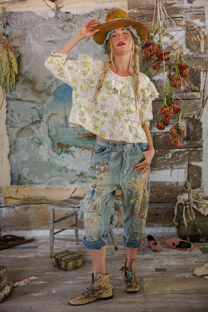 Magnolia Pearl Eadred Eyelet Blouse