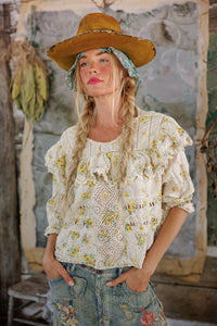 Magnolia Pearl Eadred Eyelet Blouse