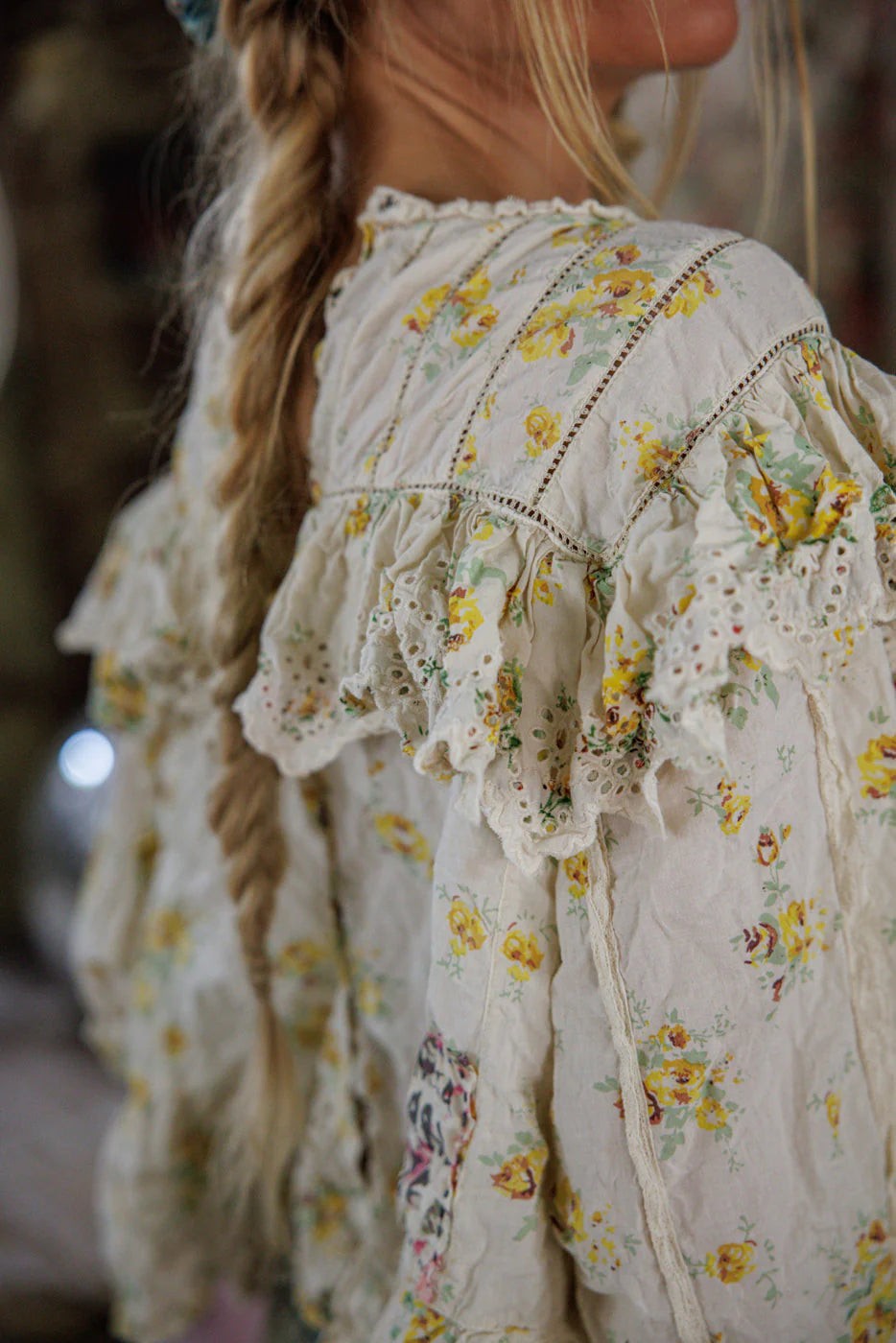 Magnolia Pearl Eadred Eyelet Blouse