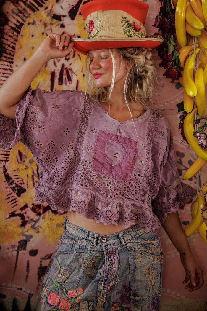 Magnolia Pearl Eyelet Rosemary Blouse