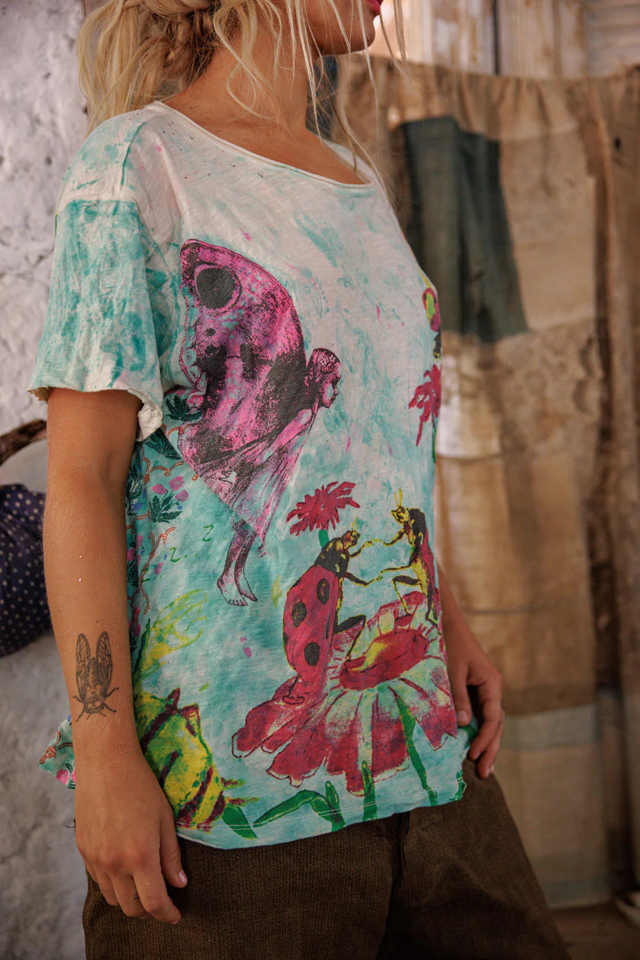 Magnolia Pearl Be My Ladybug Tee