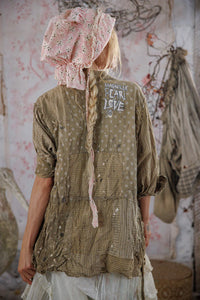 Magnolia Pearl Patchwork Polka Smock