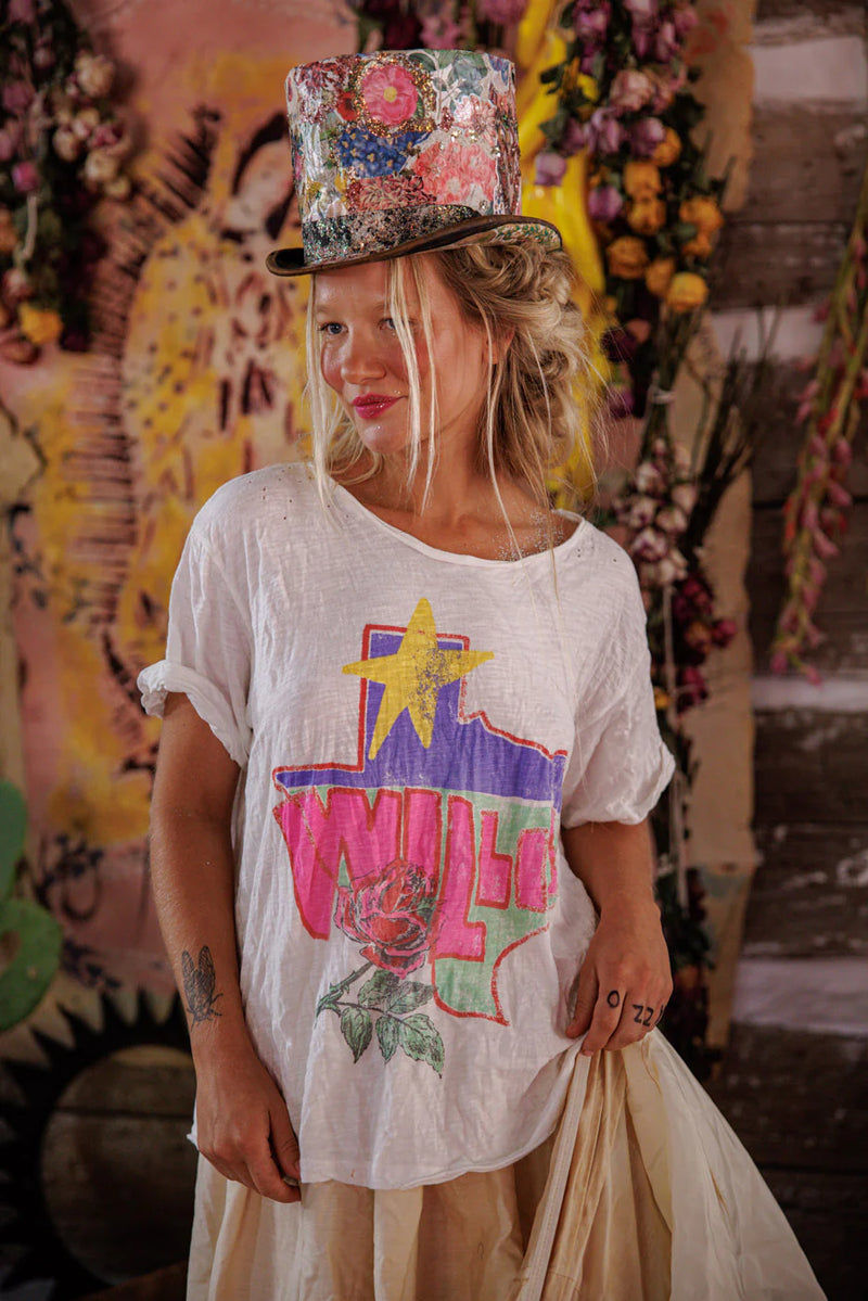 Magnolia Pearl Blue Eyes Willie Nelson Tee