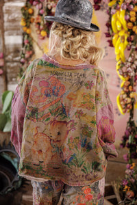 Magnolia Pearl Mixed Graphics Hermosa Sweatshirt