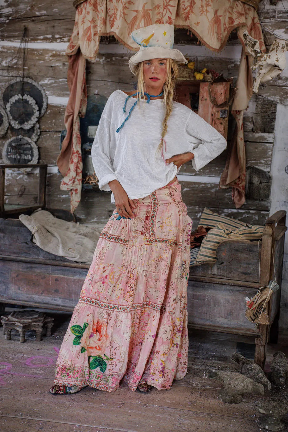 Magnolia Pearl Europa Long Sleeve Tee