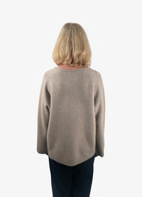 Treat Bell-Sleeved Wool Sweater