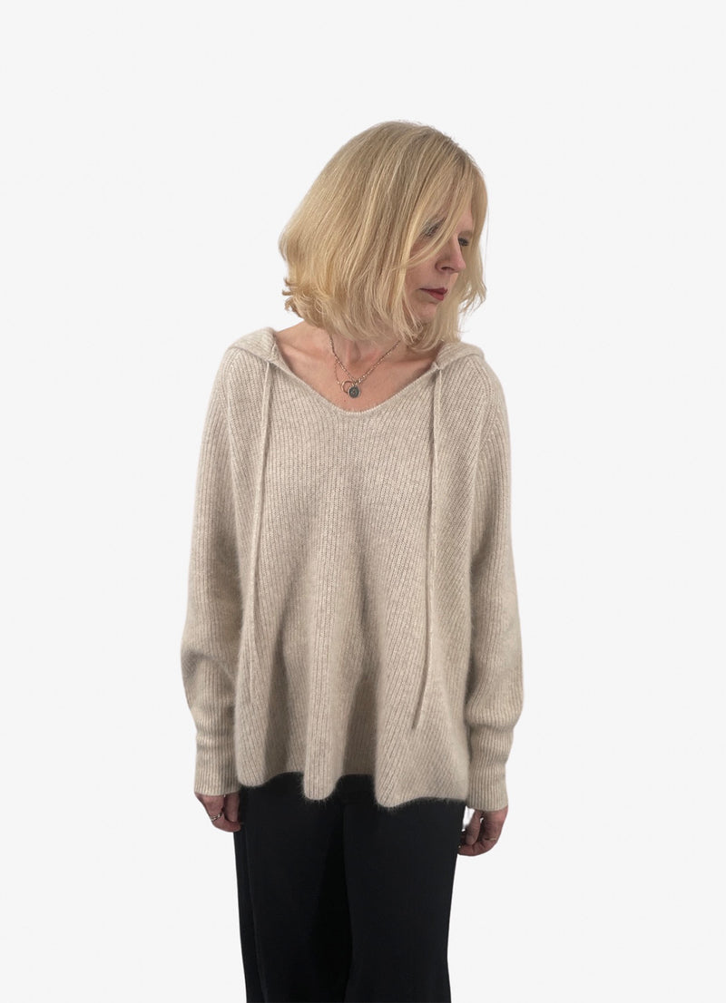 Treat Wool Hoodie Sweater