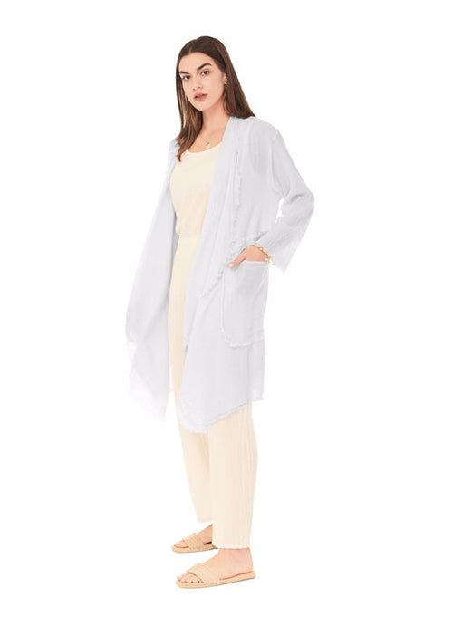 Oh My Gauze Tahoe Fringe Jacket