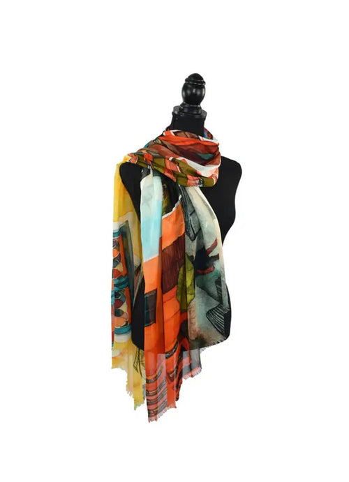 Dupatta Designs Arietty Patchwork Scarf