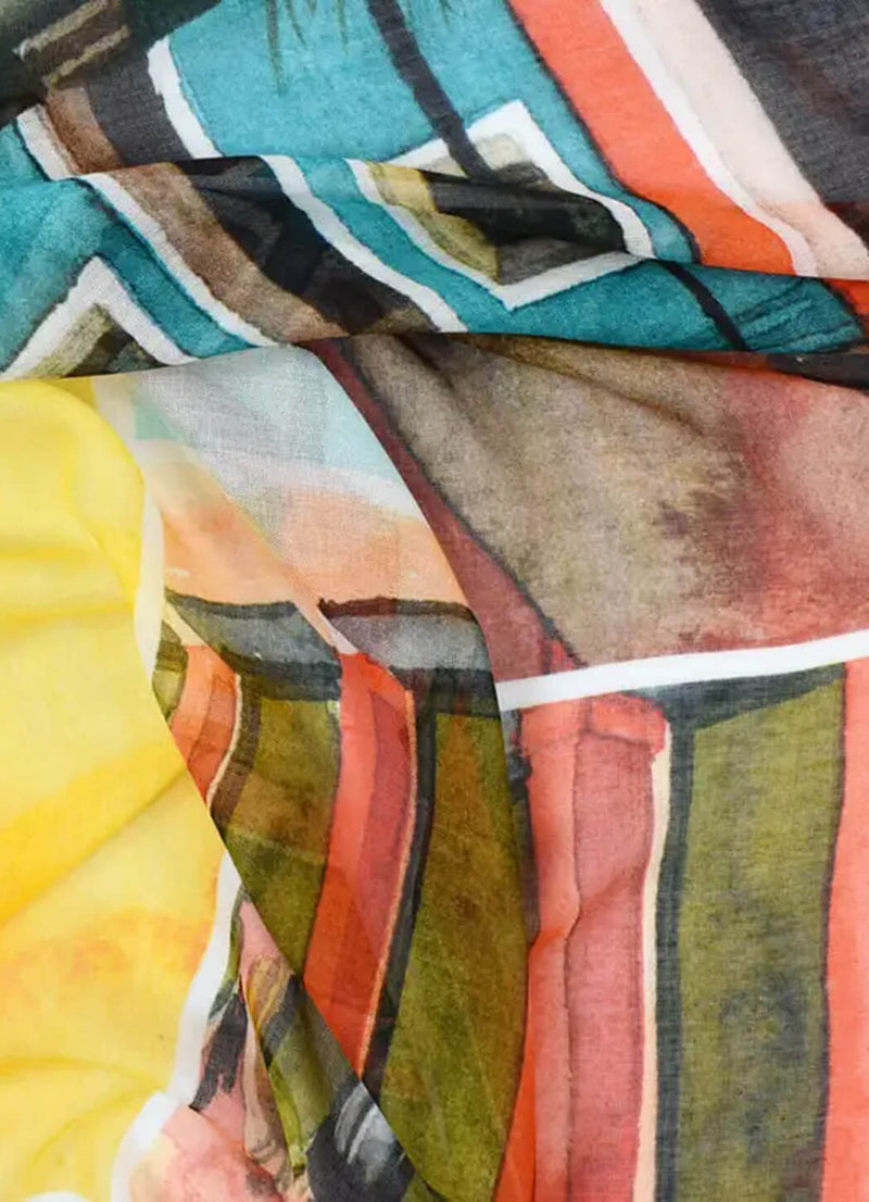 Dupatta Designs Arietty Patchwork Scarf