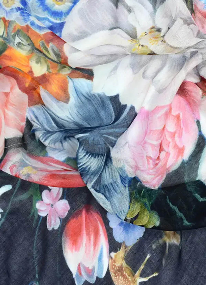 Dupatta Designs Mercia Floral Print Scarf