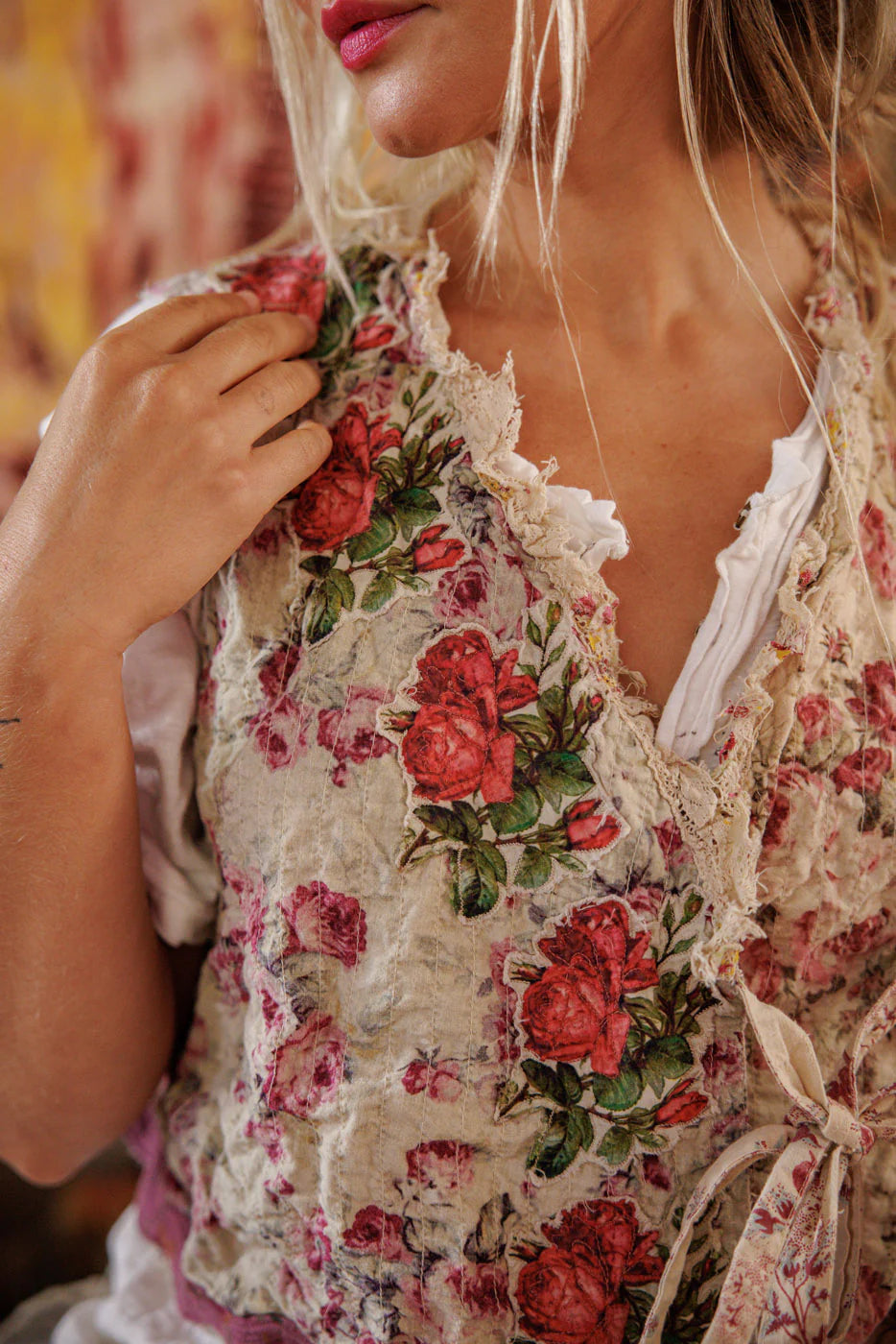 Magnolia Pearl Quilted Nikha Vest