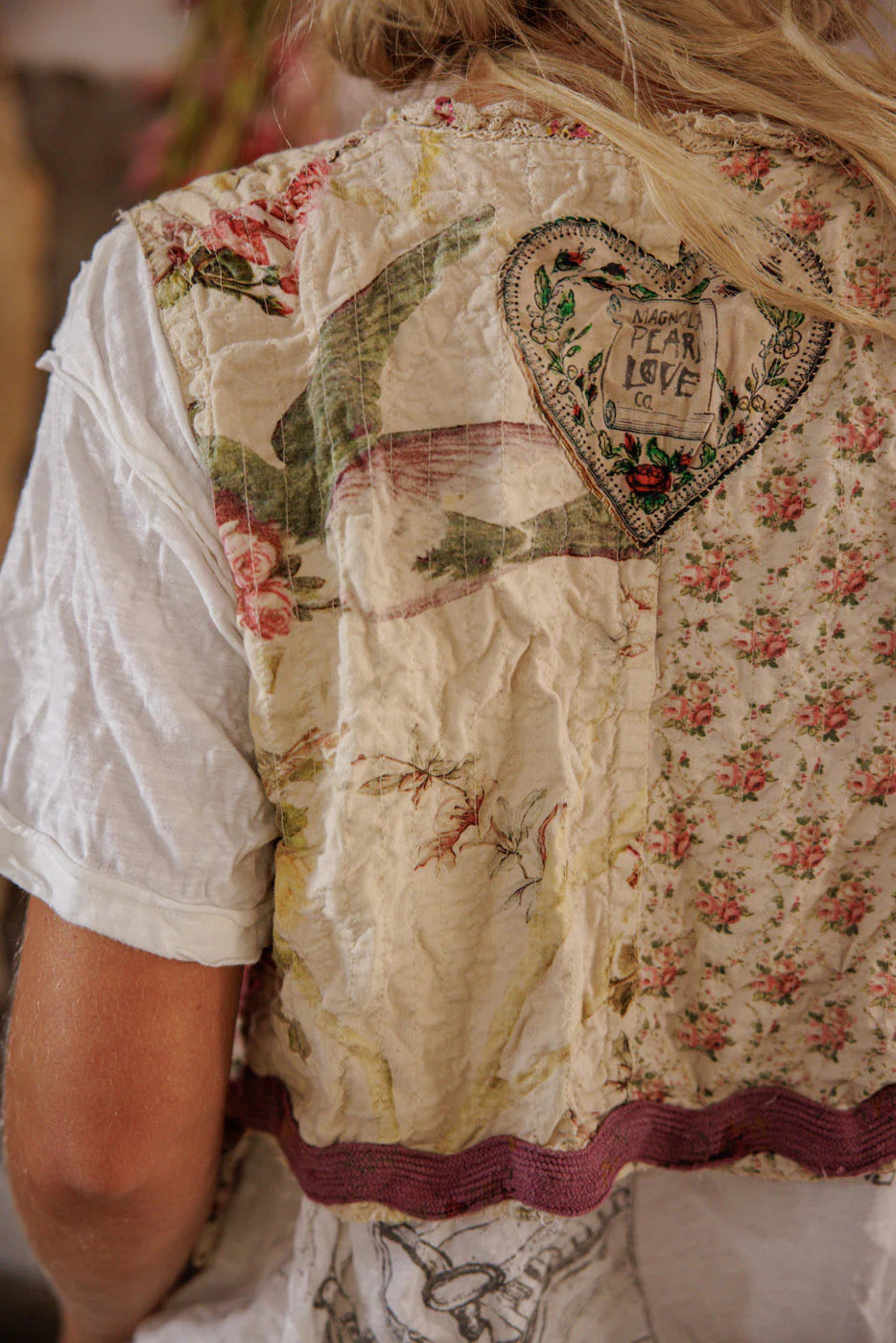 Magnolia Pearl Quilted Nikha Vest