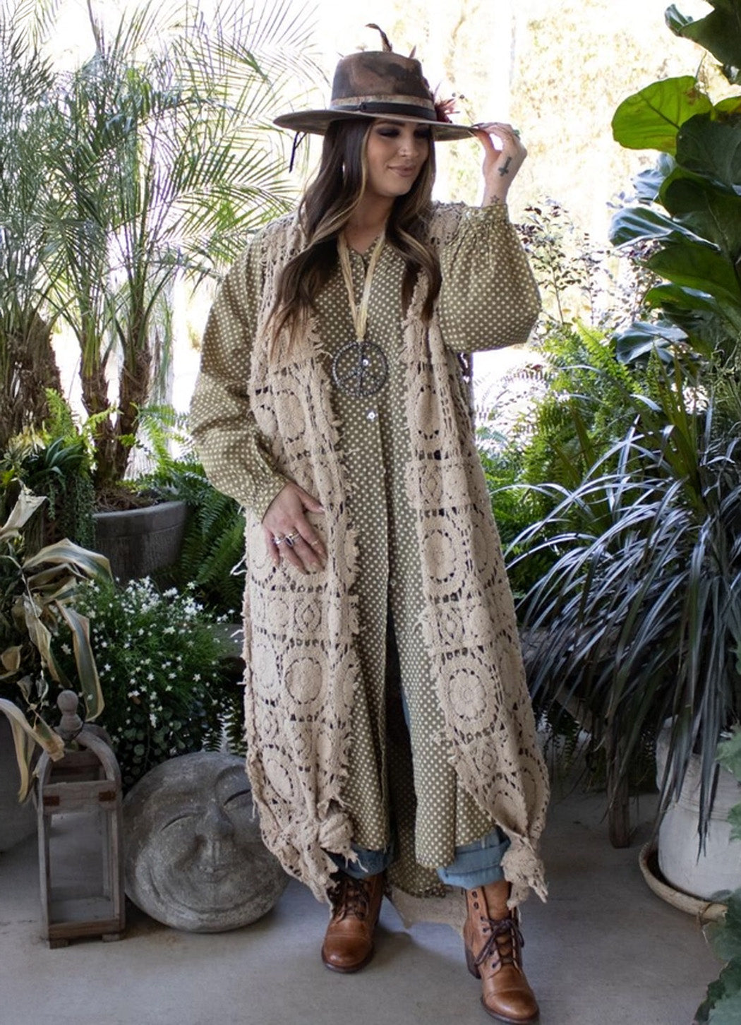 Jaded Gypsy Forever Timeless Vest Duster