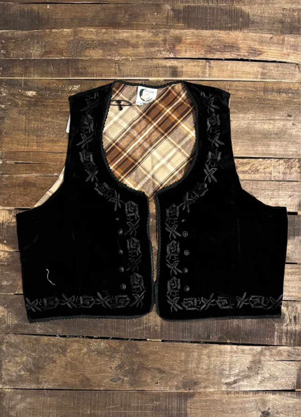 Jaded Gypsy Velvet Reign Vest – Details Direct