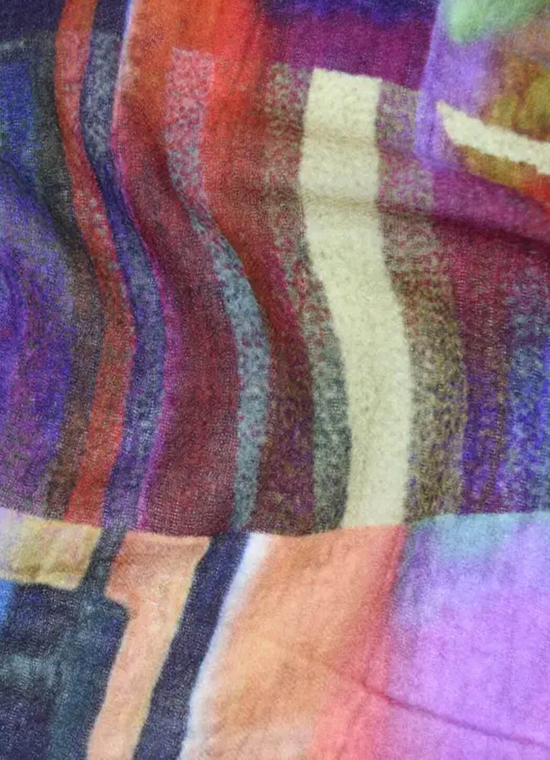 Dupatta Designs Theo Mixed Geo Scarf