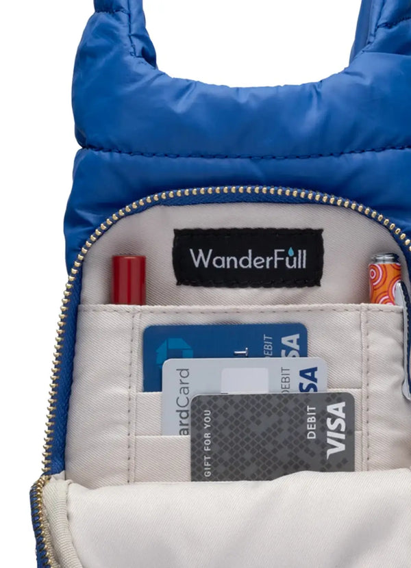 WanderFull Lapis Blue Hydrobag with Solis Strap