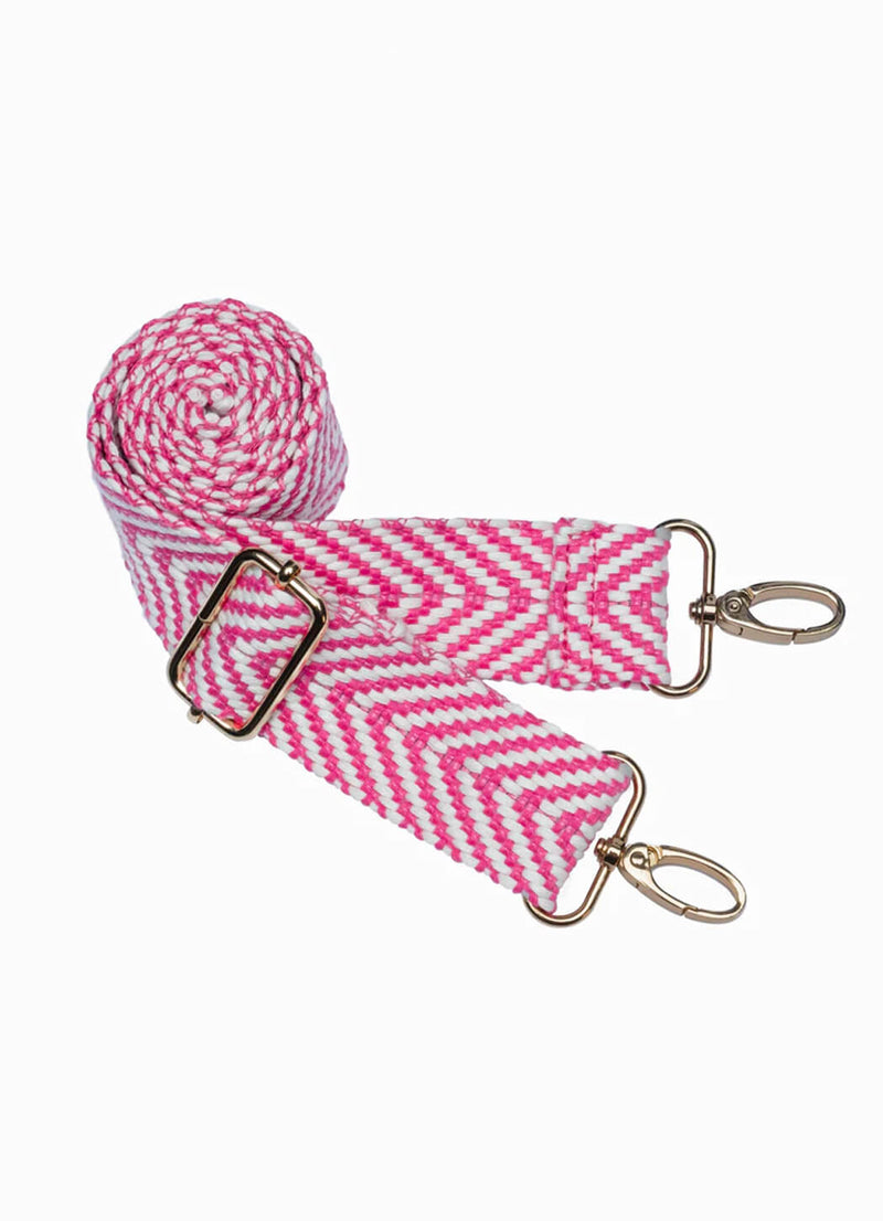 WanderFull Dark Pink HydroBag with Cream/Pink Strap