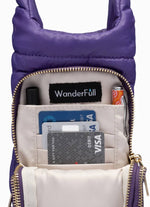 WanderFull Deep Violet Matte HydroBag with Matching Solid Strap