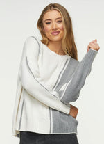 Zaket & Plover Cable Trim Sweater