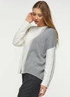 Zaket & Plover Cable Trim Sweater