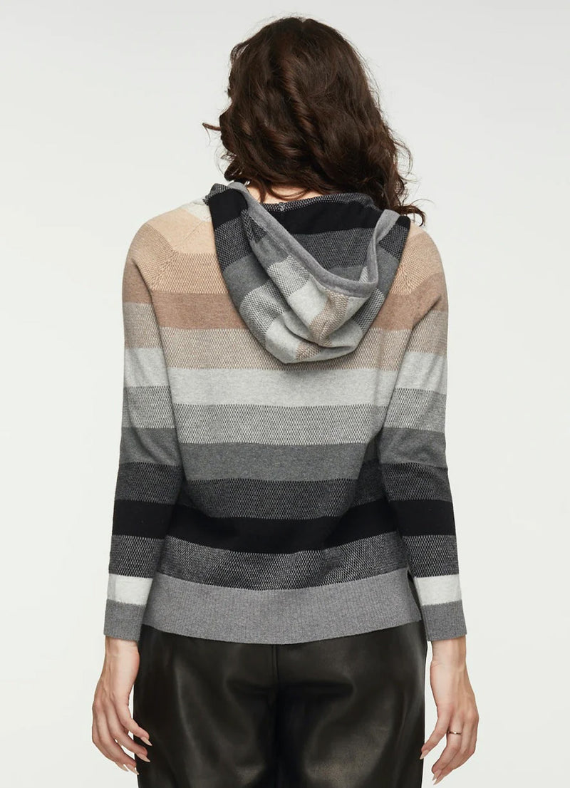 Zaket & Plover Birdseye Stripe Hoodie