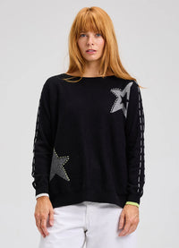 Zaket and Plover Threaded Star Sweater