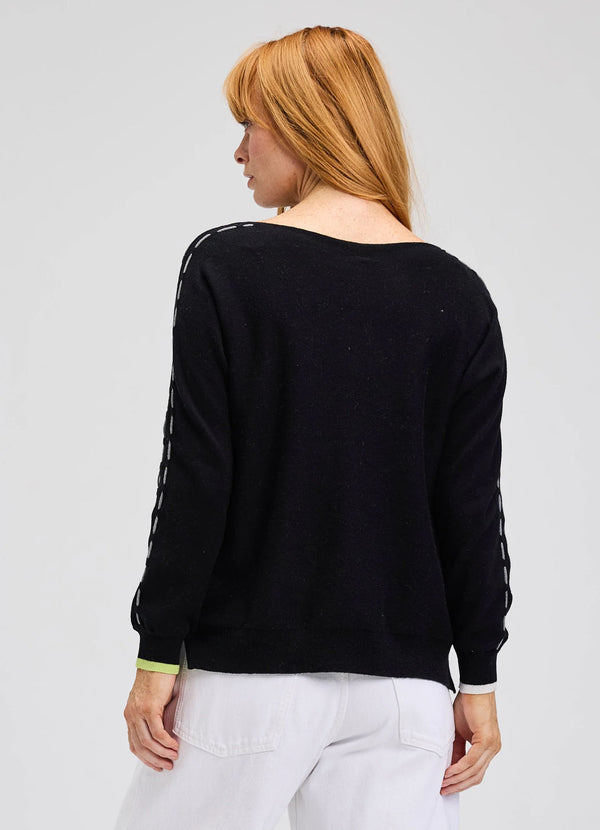 Zaket and Plover Threaded Star Sweater