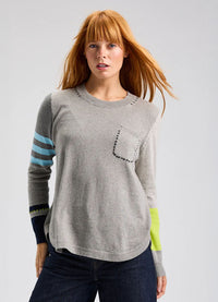 Zaket & Plover Spliced Sweater