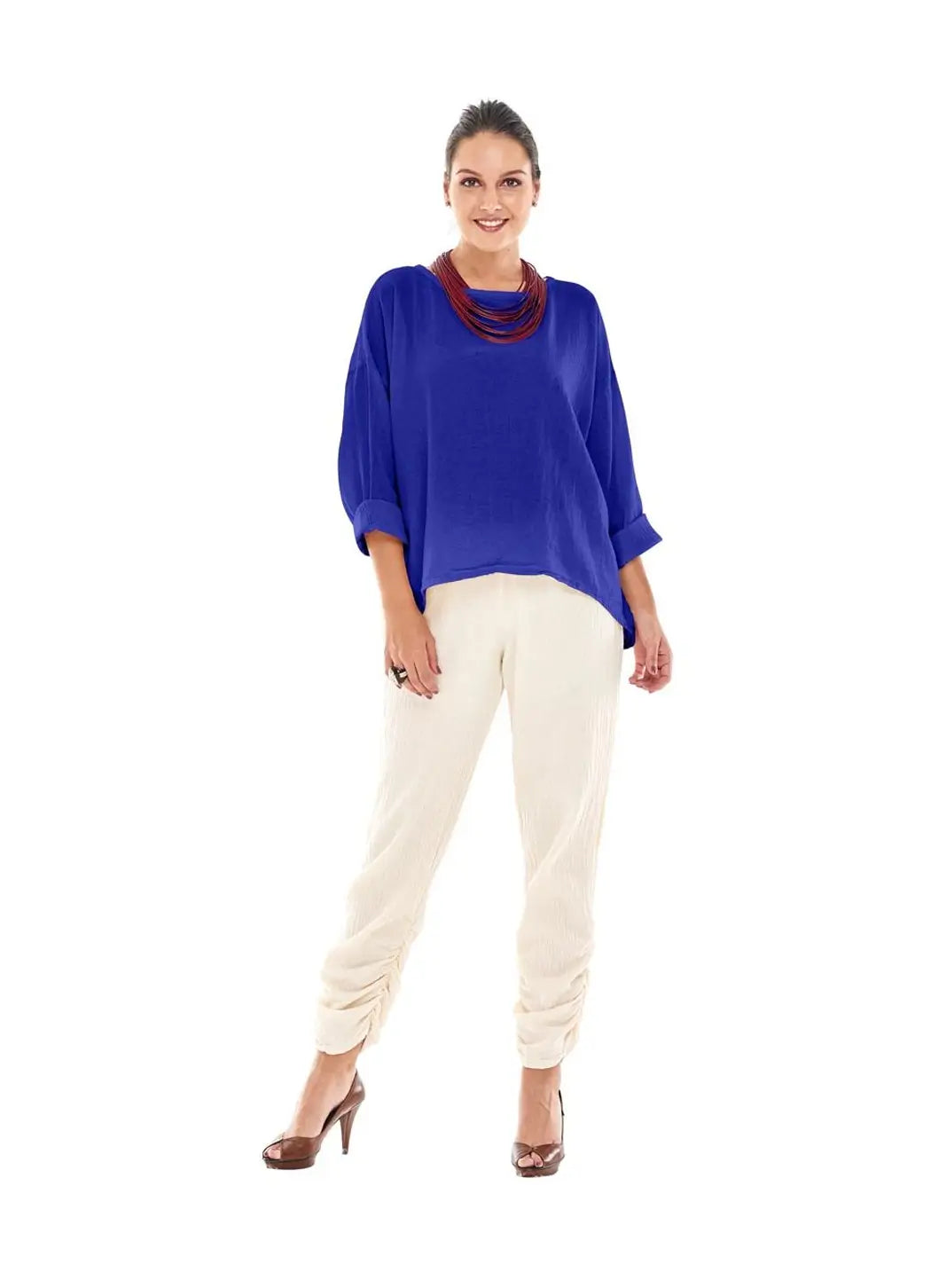 Oh My Gauze Abby Long Sleeve Top