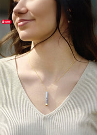 Cosmic Jewelry Be Kind... Hidden Message Necklace