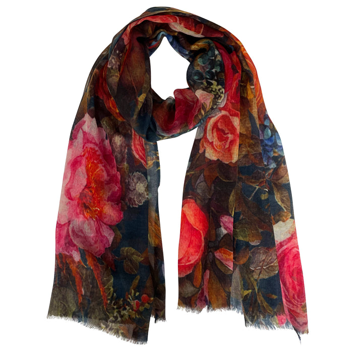 Chinar  Claire  Silk Scarf