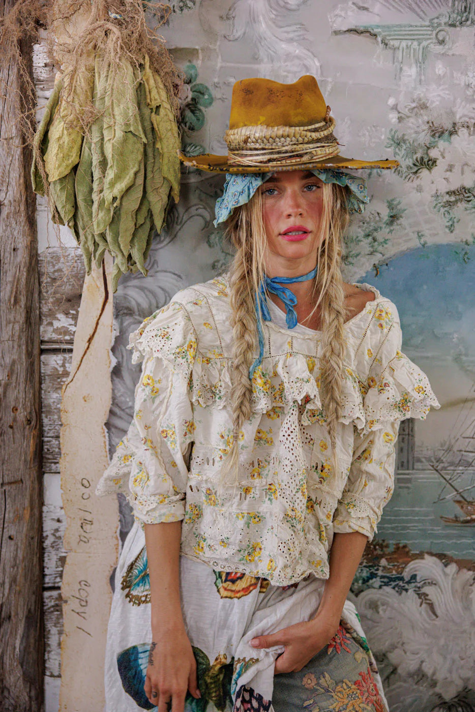 Magnolia Pearl Eadred Eyelet Blouse