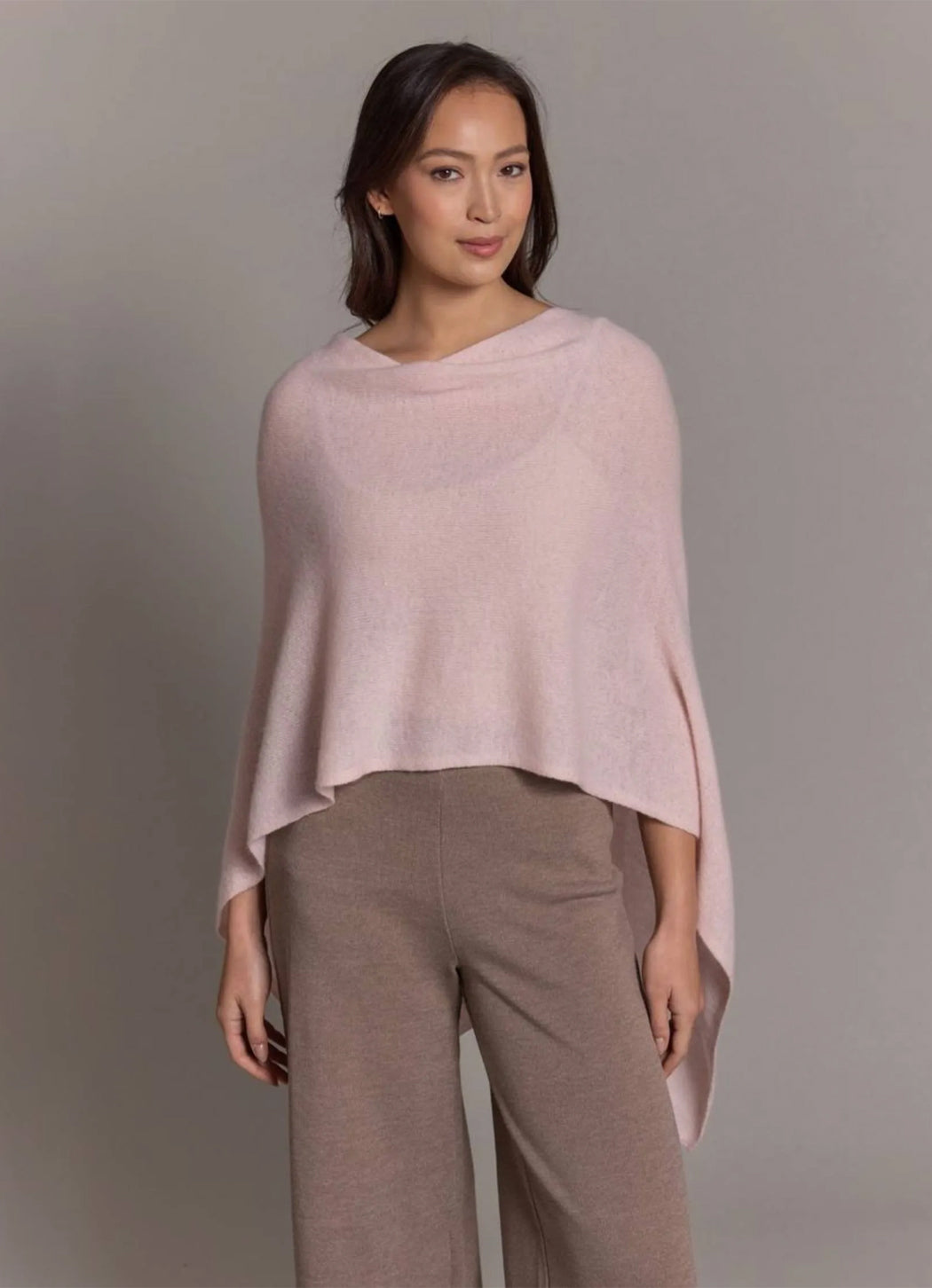 Alashan Cashmere Poncho