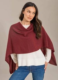 Alashan Cashmere Poncho
