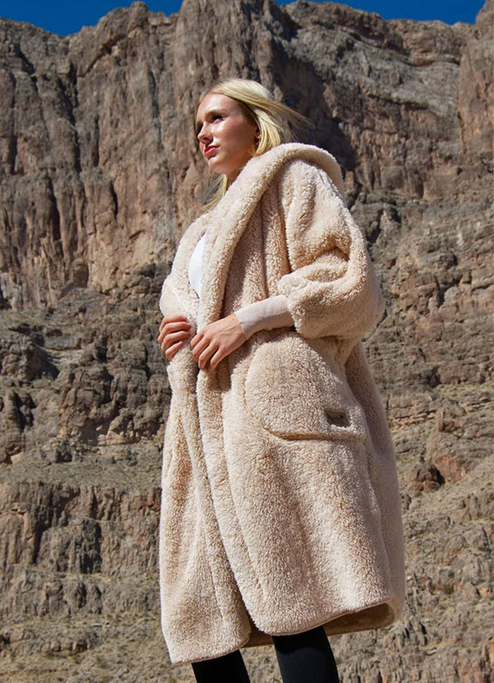 Nordic Beach Long Body Wrap - Fluffy Frappe