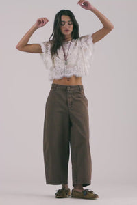 Free People Laydown Chino Trousers