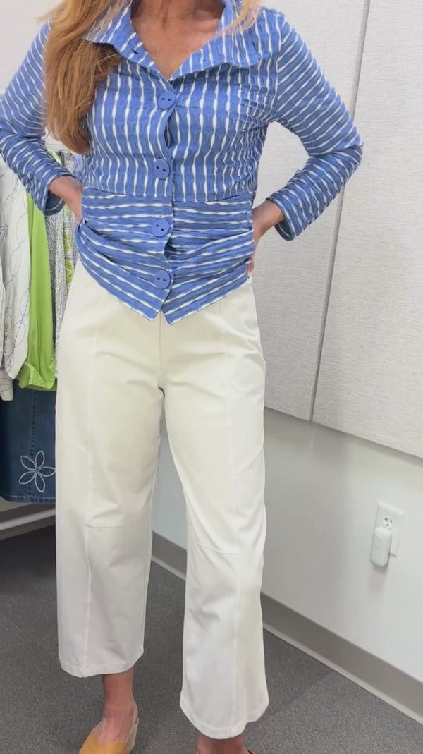 Habitat Stonewash Cotton Knit Flood Pant