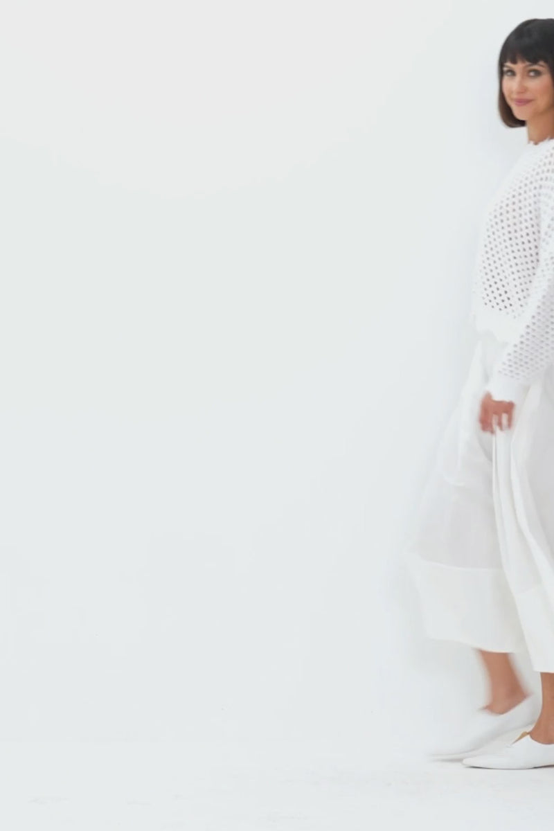 Planet Hamptons Crochet Sweater