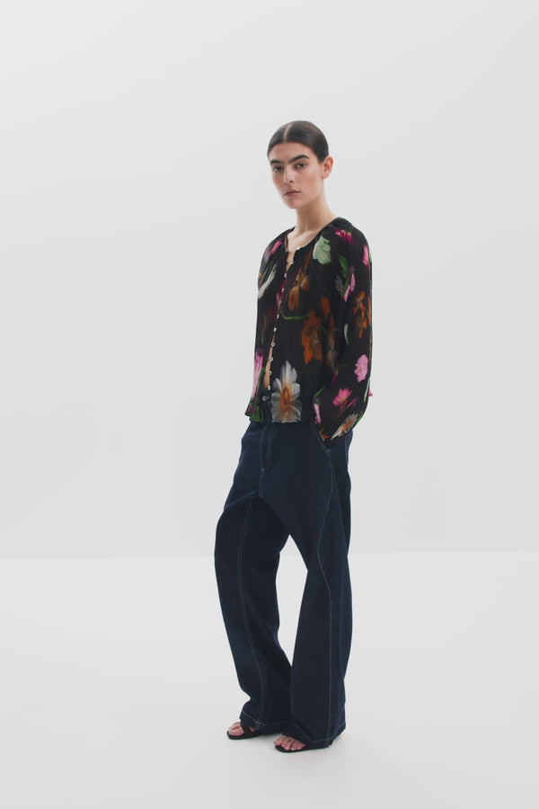 Desigual Floral Blouse