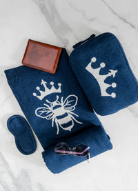 Pink Lemonade Queen Bee Organic Cotton Travel Set