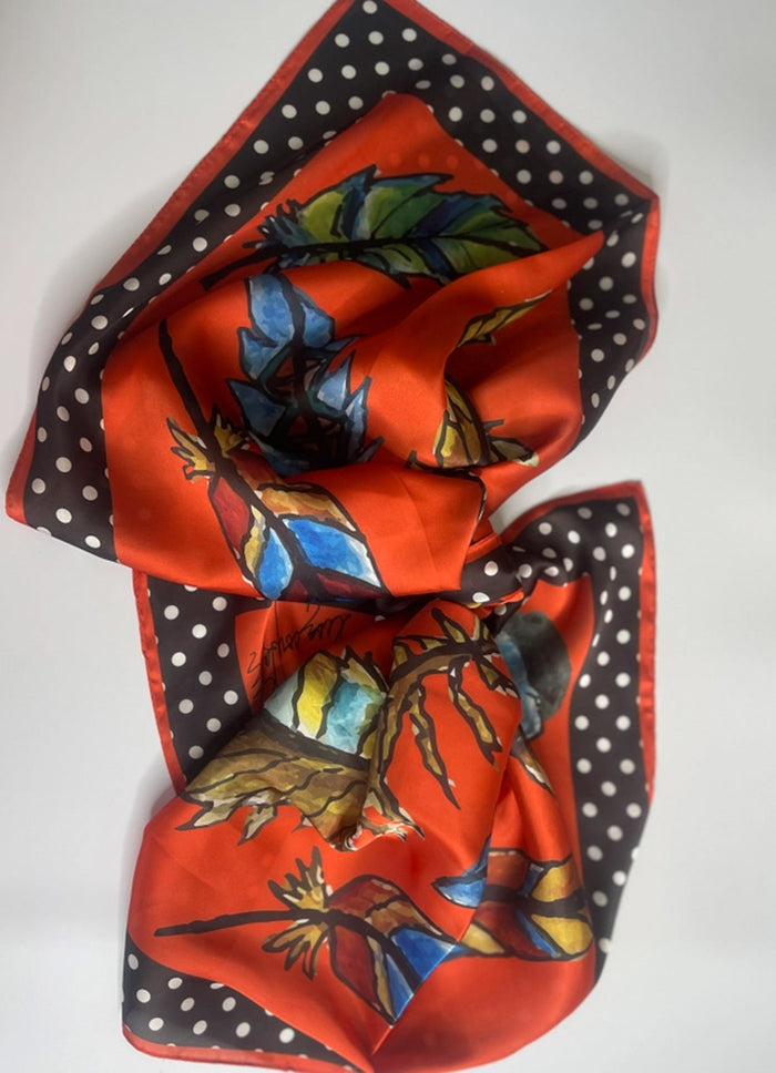 A Rare Bird Tangerine Wild Feather Wild Rag